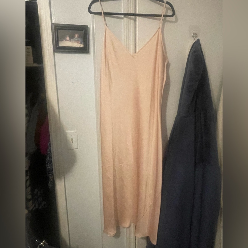 Wilfred Soft pink Backless Dress